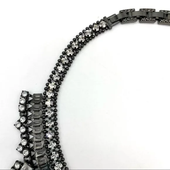Stella & Dot Hematite Palladian Necklace - Picture 8 of 16